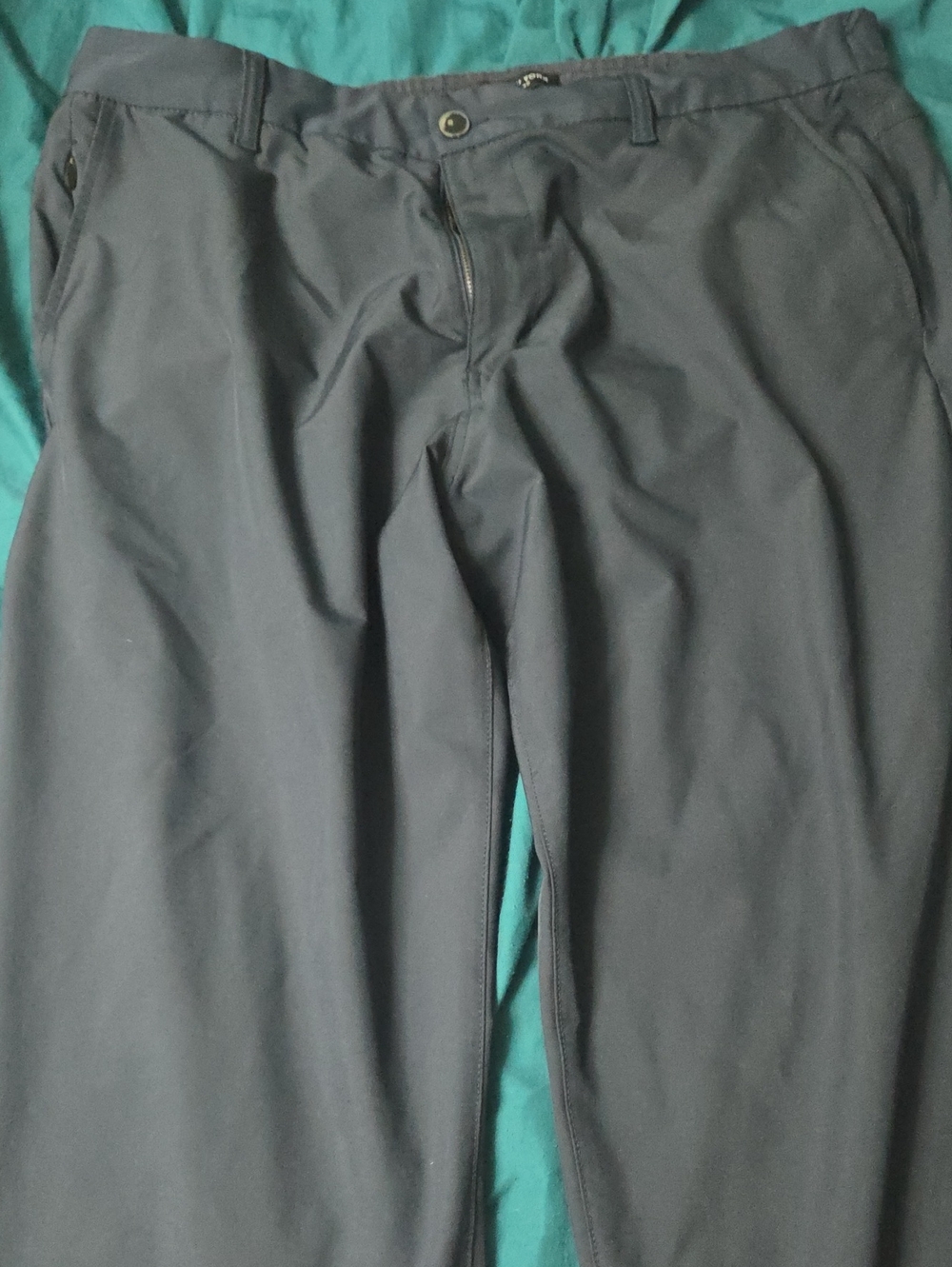 Men's Classic Navy Performance Stretch Pants 40x32